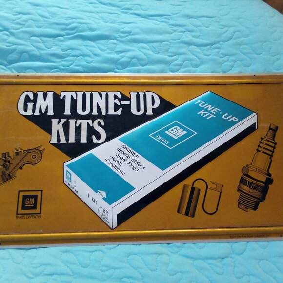 GM Tune-Up Kits Sign - Picture 4 of 4